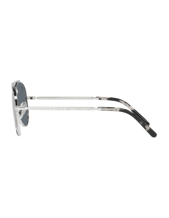 New Aviator Silver Sunglasses image 4