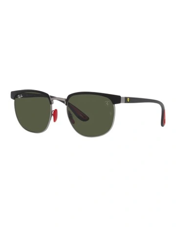 RB3698M Scuderia Ferrari Black Sunglasses
