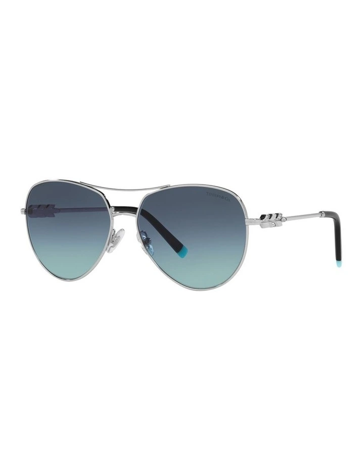 TF3083B Silver Sunglasses image 1