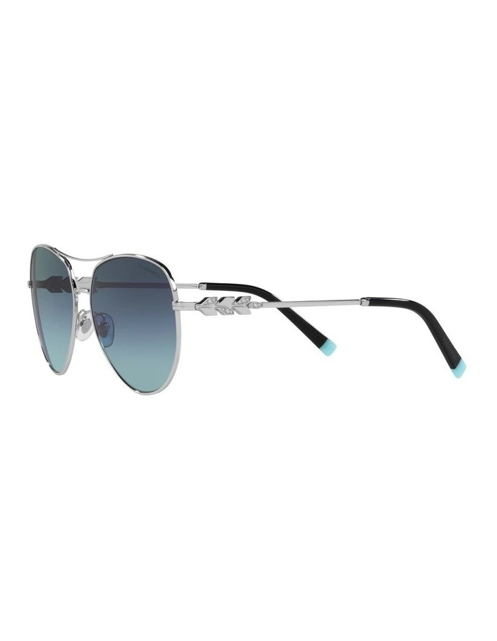 TF3083B Silver Sunglasses image 3