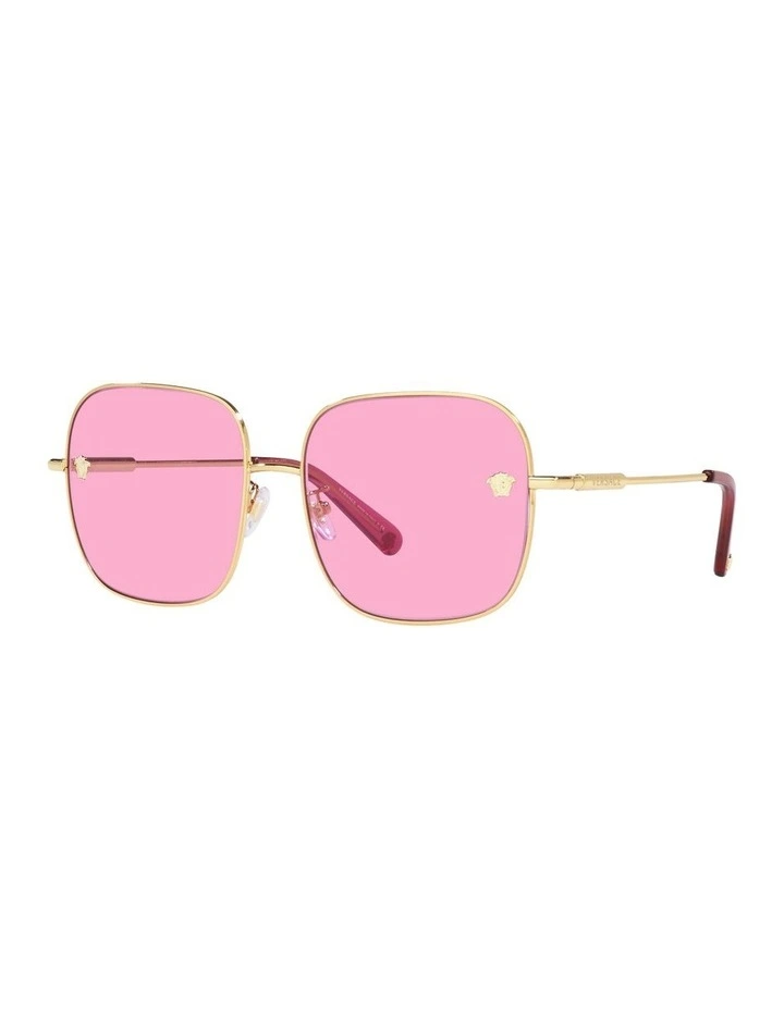 VE2246D Sunglasses in Gold image 1