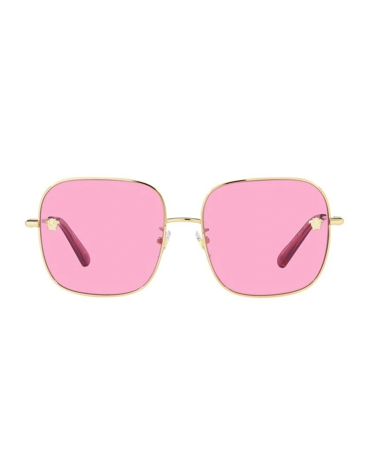 VE2246D Sunglasses in Gold image 2