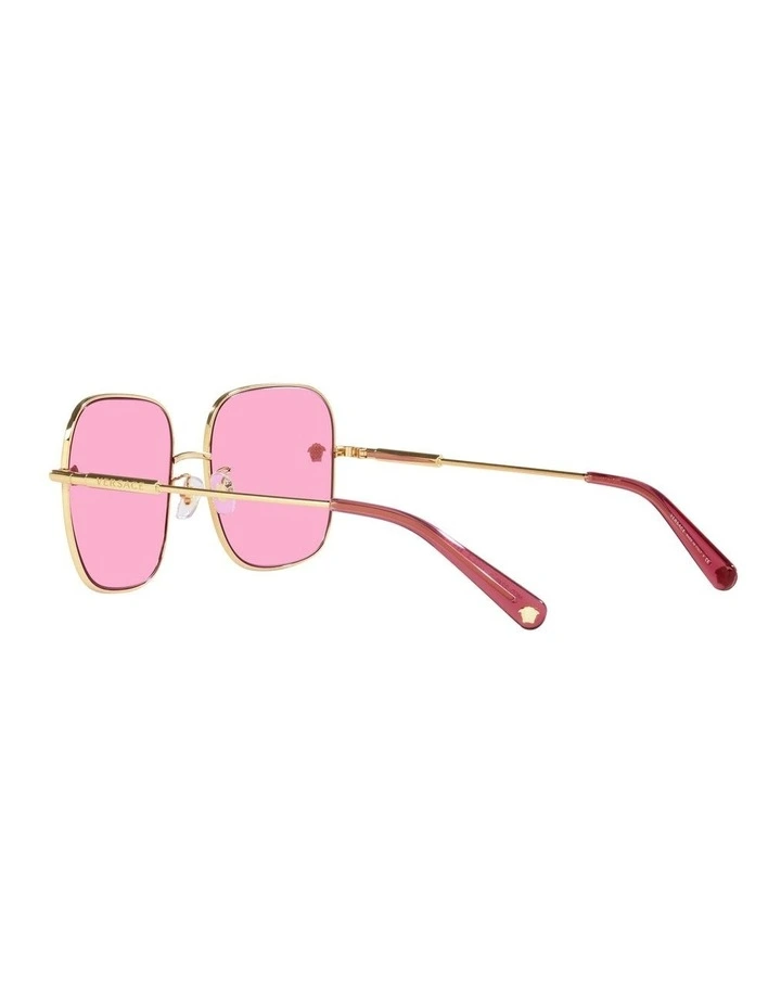 VE2246D Sunglasses in Gold image 5