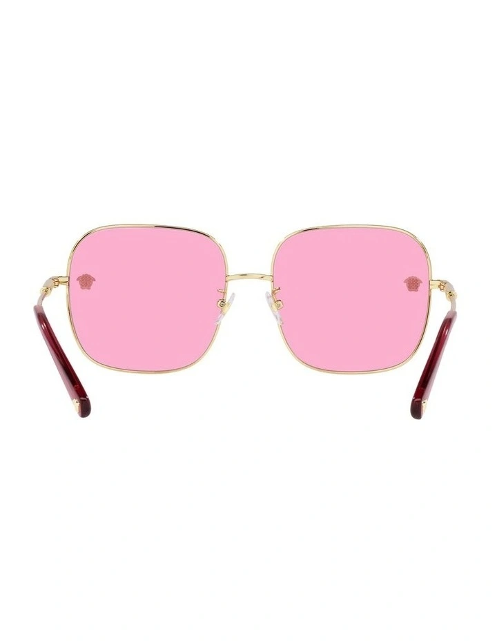 VE2246D Sunglasses in Gold image 7