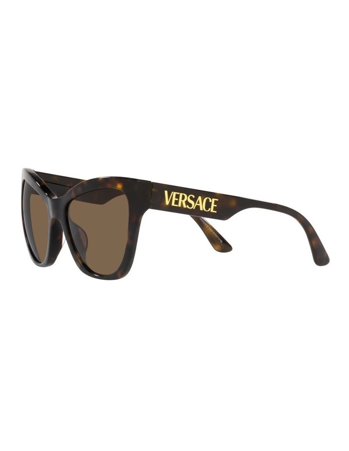 VE4417U Sunglasses in Tortoise image 3