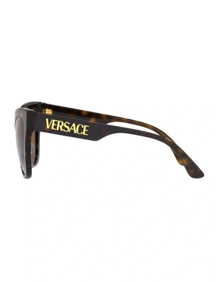 VE4417U Sunglasses in Tortoise image 4