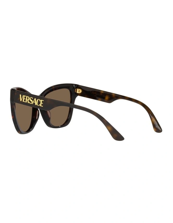 VE4417U Sunglasses in Tortoise image 5