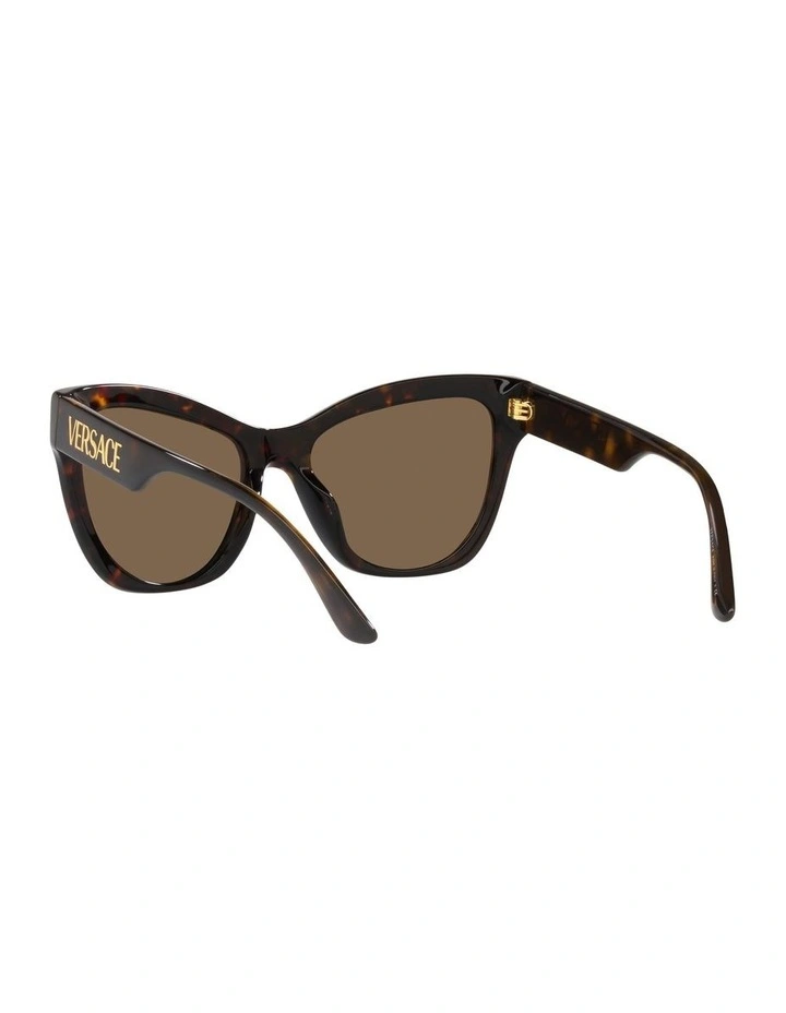 VE4417U Sunglasses in Tortoise image 6