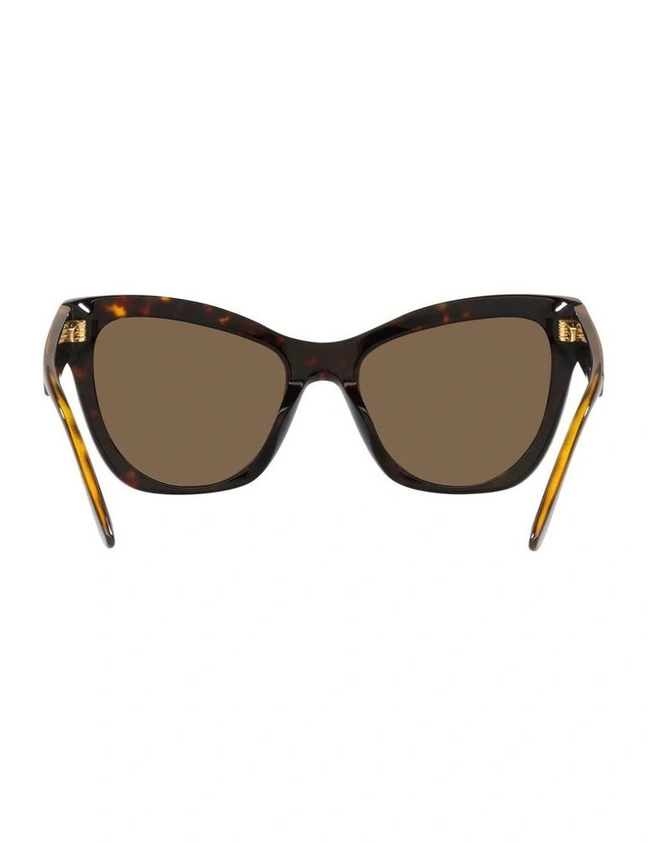 VE4417U Sunglasses in Tortoise image 7