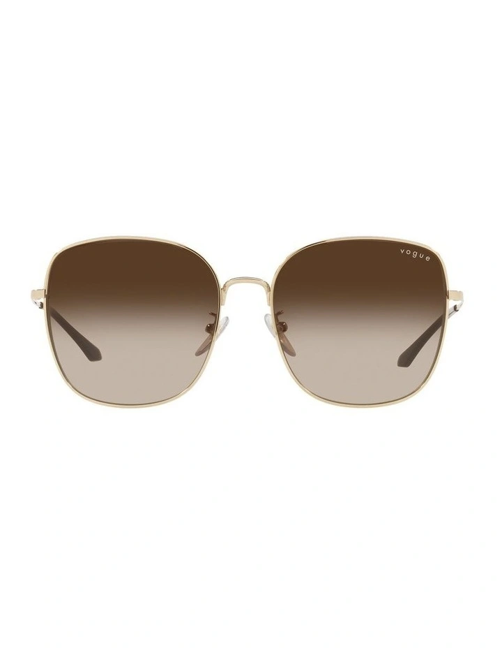 Vogue VO4237SD 58mm Gold Sunglasses image 2