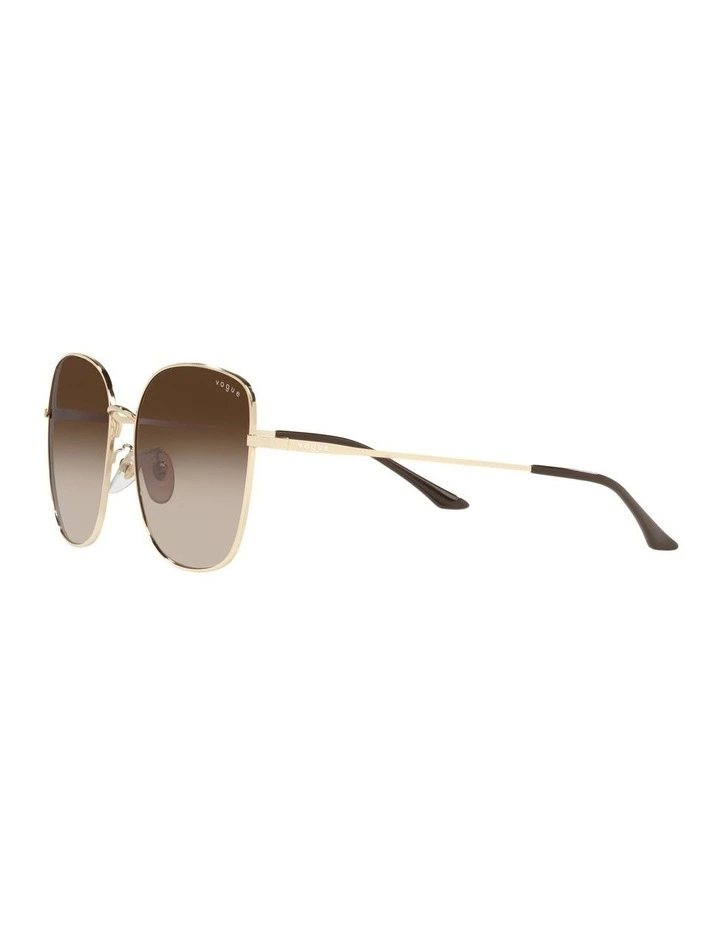 Vogue VO4237SD 58mm Gold Sunglasses image 3