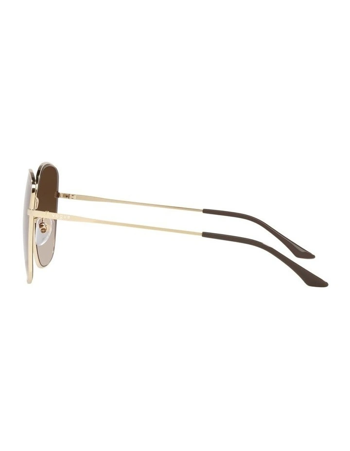 Vogue VO4237SD 58mm Gold Sunglasses image 4