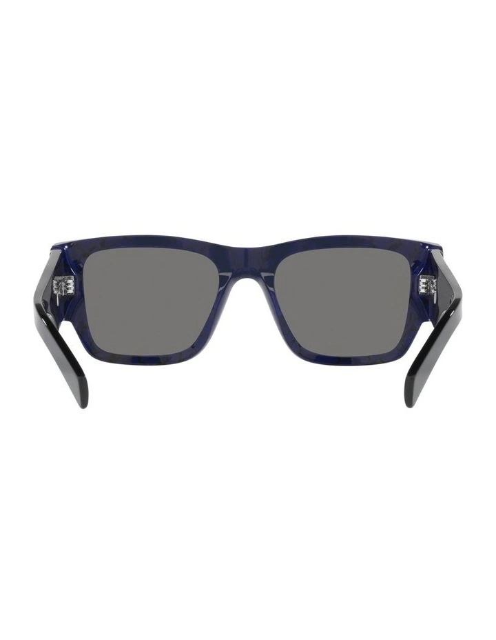 0PR 10ZS Polarised Sunglasses in Baltic Marble image 7