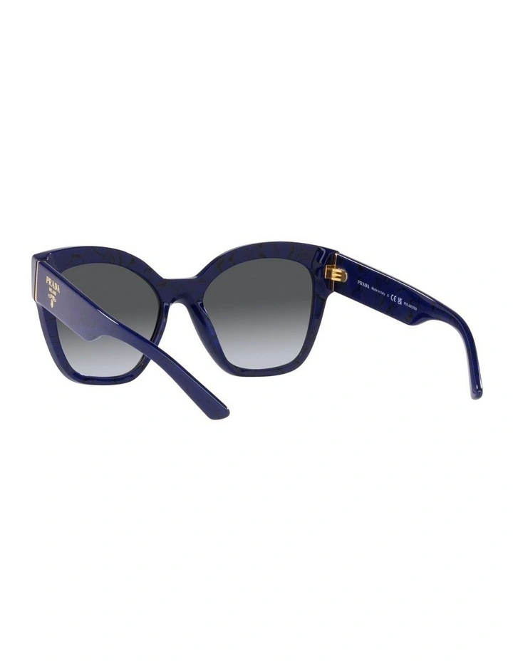 0PR 17ZS Polarised Sunglasses in Baltic Marble image 6