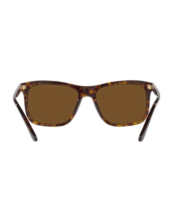 0PR 18WS Polarised Sunglasses in Tortoise image 7