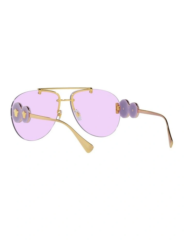 0VE2250 Sunglasses in Violet image 6