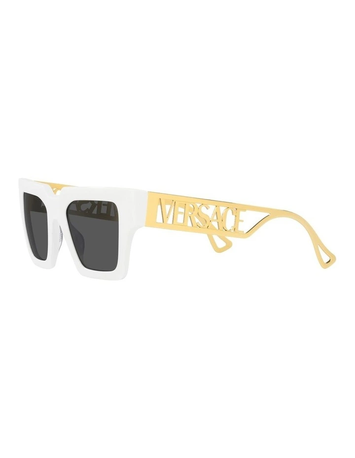 0VE4431F Sunglasses In White image 3