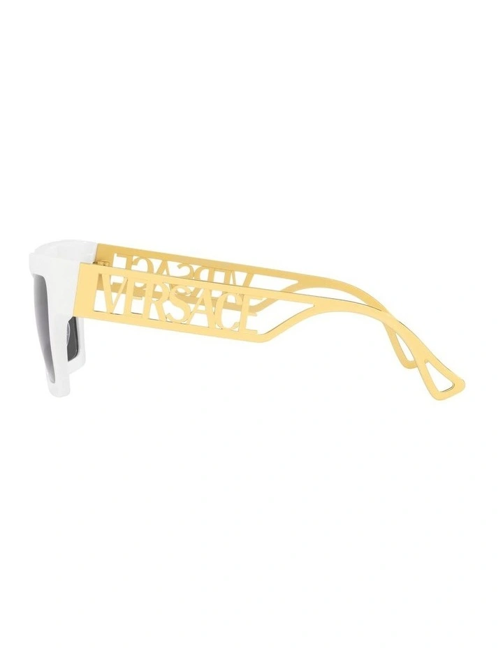 0VE4431F Sunglasses In White image 4