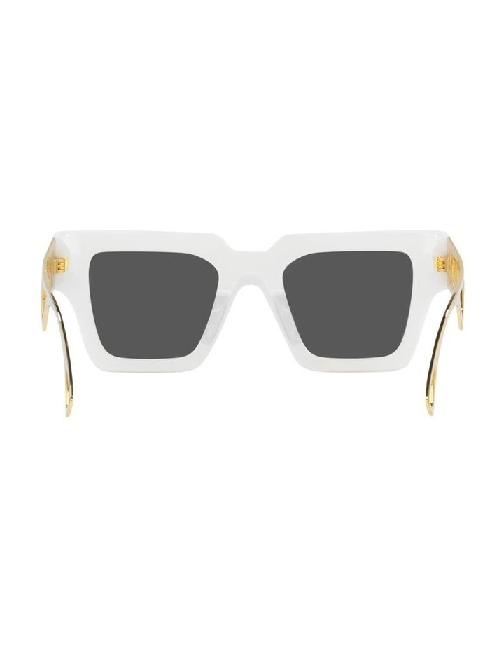 0VE4431F Sunglasses In White image 7