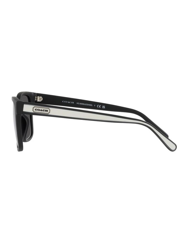 CD455 Sunglasses in Rubber Black image 4