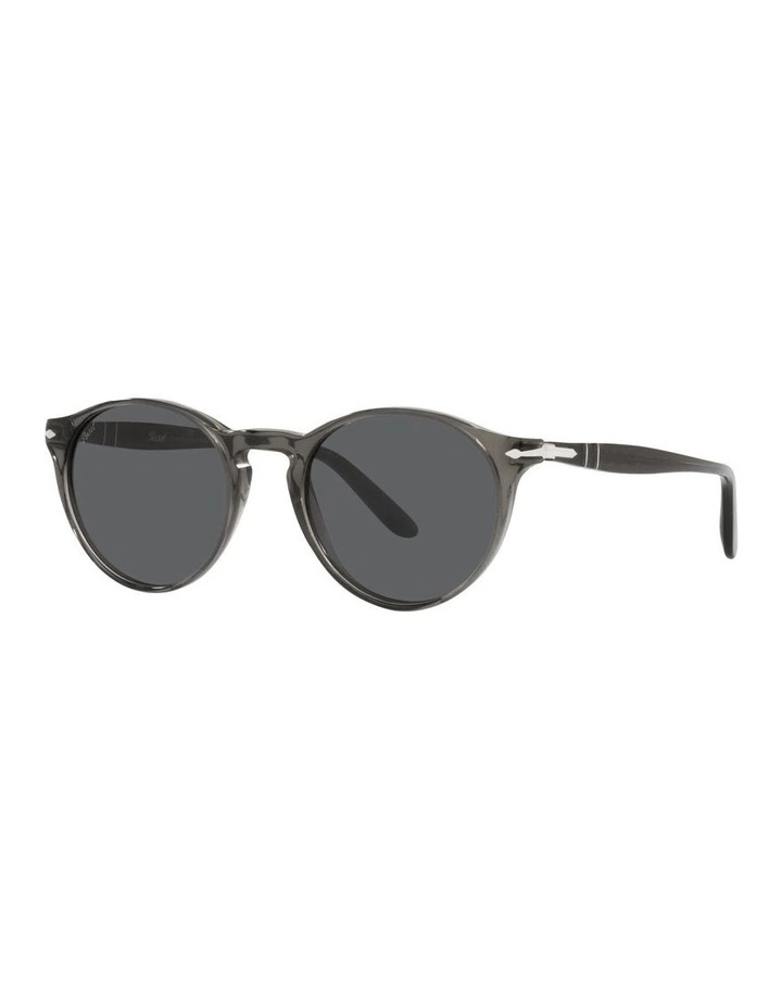 0PO3092SM Sunglasses In Dark Transparent Grey image 1