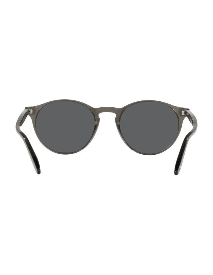 0PO3092SM Sunglasses In Dark Transparent Grey image 7