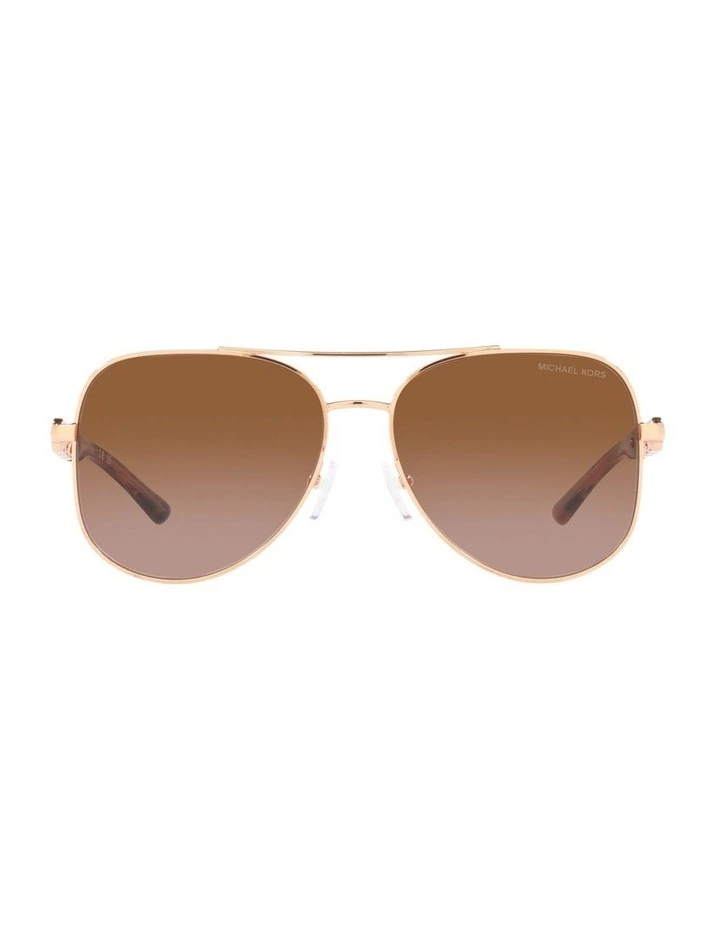 Chianti Sunglasses in Rose Gold image 2