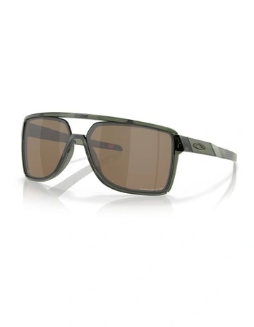 Castel Polarised Sunglasses in Olive Ink