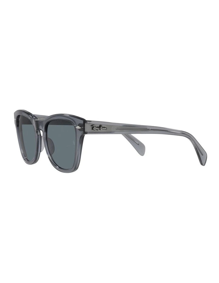 0RB0707S Polarised Sunglasses in Transparent Grey image 3