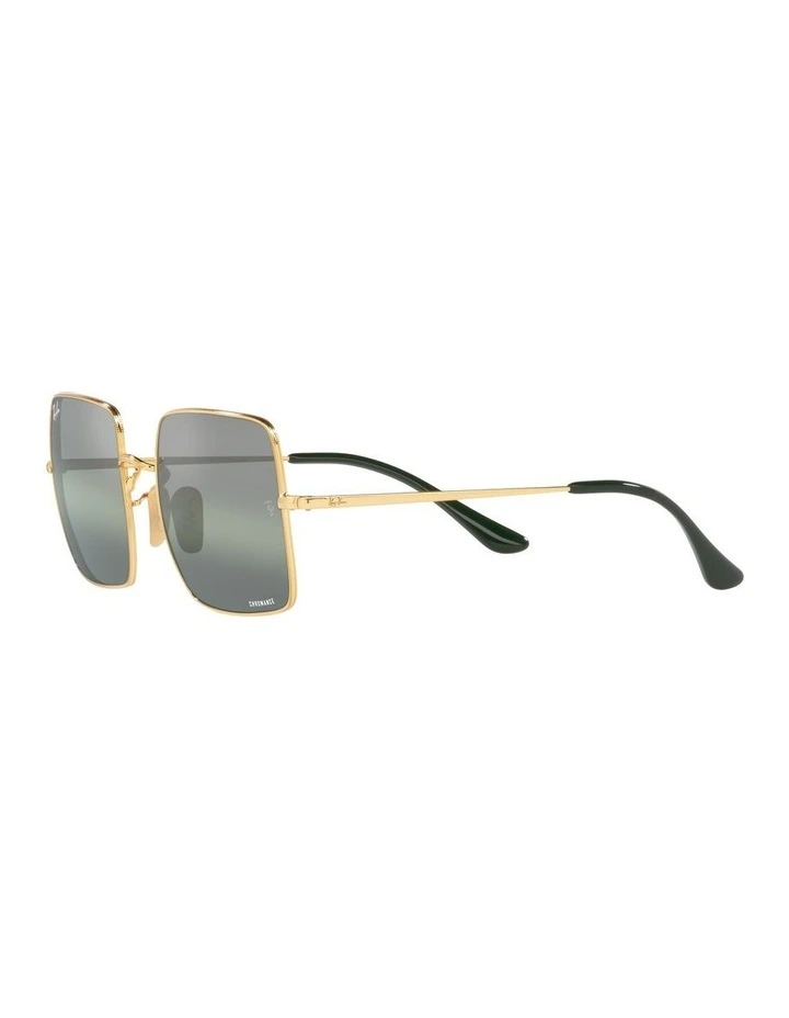 SQUARE Polarised Sunglasses In Arista image 3