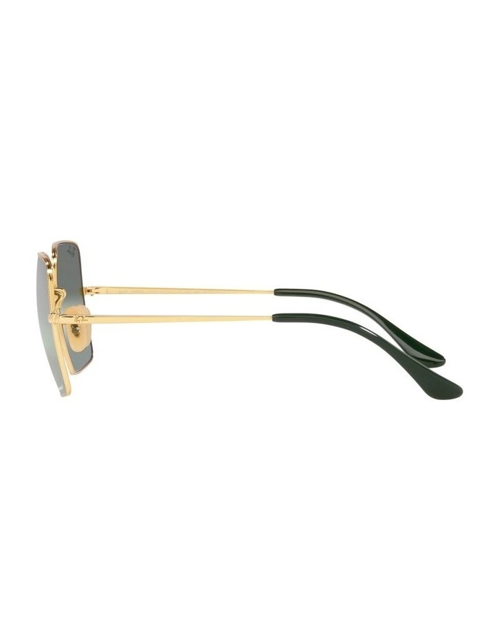 SQUARE Polarised Sunglasses In Arista image 4