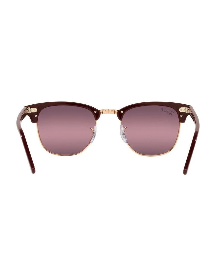 CLUBMASTER Polarised Sunglasses In Bordeaux image 7