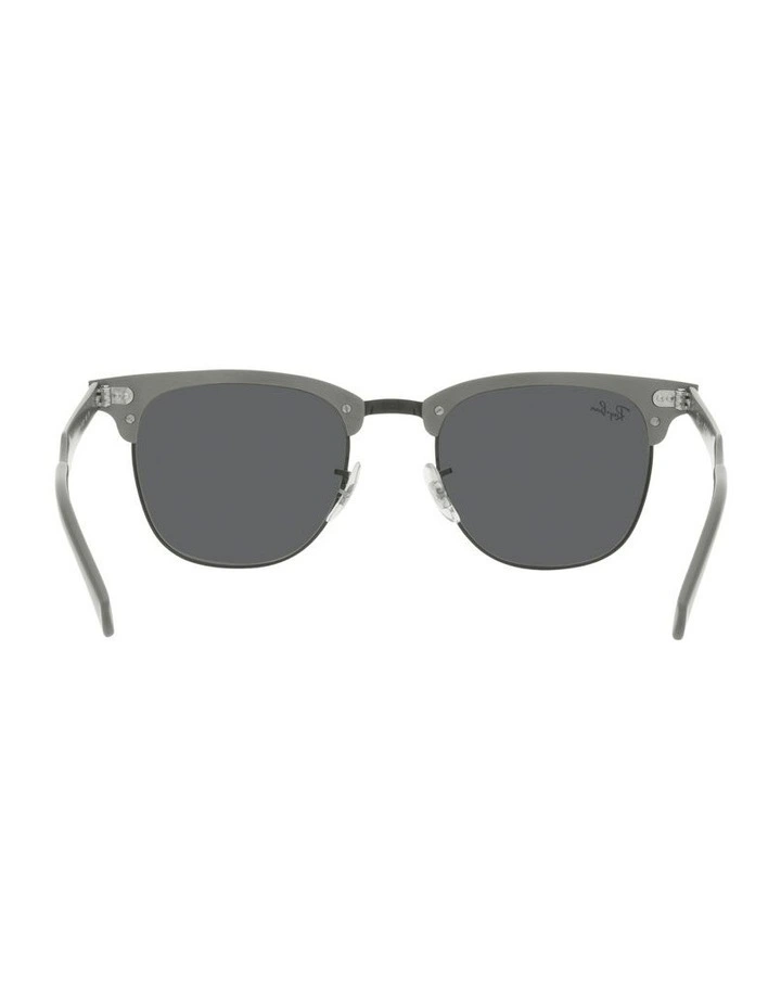 CLUBMASTER ALUMINUM Sunglasses In Brushed Grafite image 7