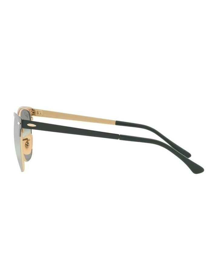CLUBMASTER METAL Polarised Sunglasses In Black image 4