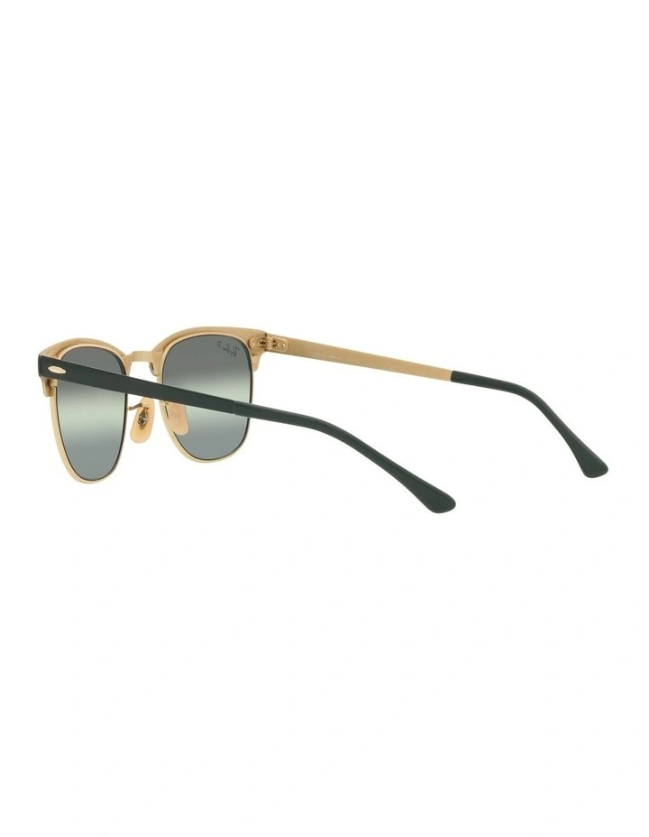 CLUBMASTER METAL Polarised Sunglasses In Black image 5