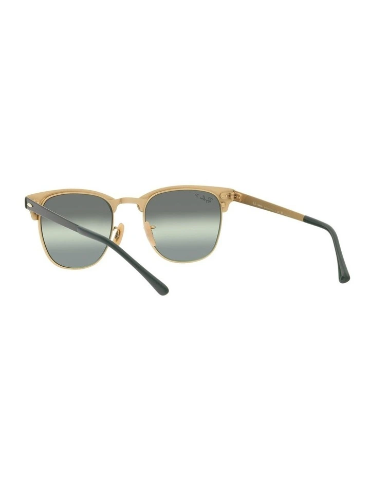 CLUBMASTER METAL Polarised Sunglasses In Black image 6