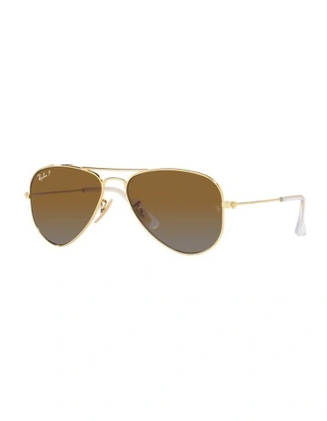 Junior Aviator Polarised Kids Sunglasses in Arista
