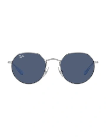 Jack Kids Sunglasses in Silver