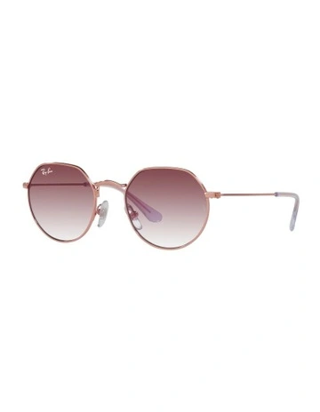 Jack Kids Sunglasses in Rose Gold