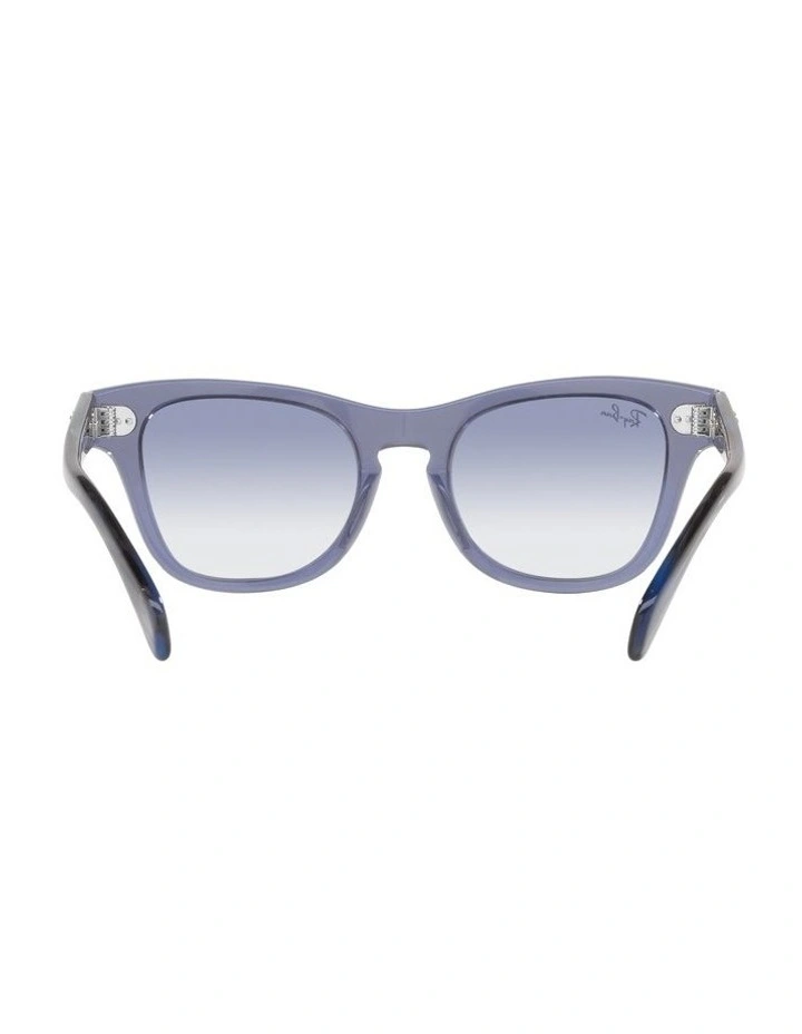 0Rj9707S Kids Sunglasses in Transparent Blue image 7
