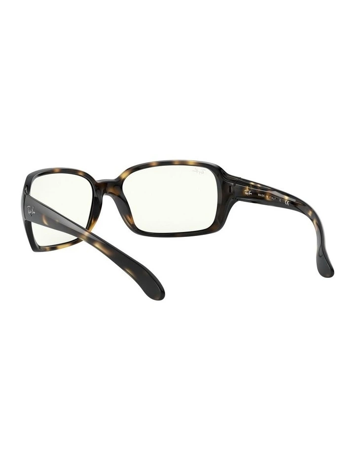 Clear RB4068 Sunglasses in Brown image 6