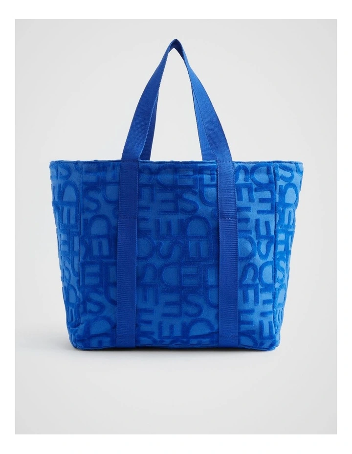 Logo Beach Bag in Deep Ocean image 1