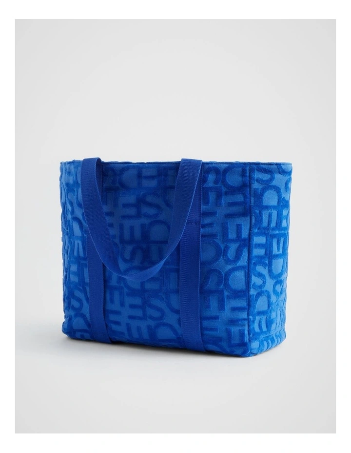 Logo Beach Bag in Deep Ocean image 2
