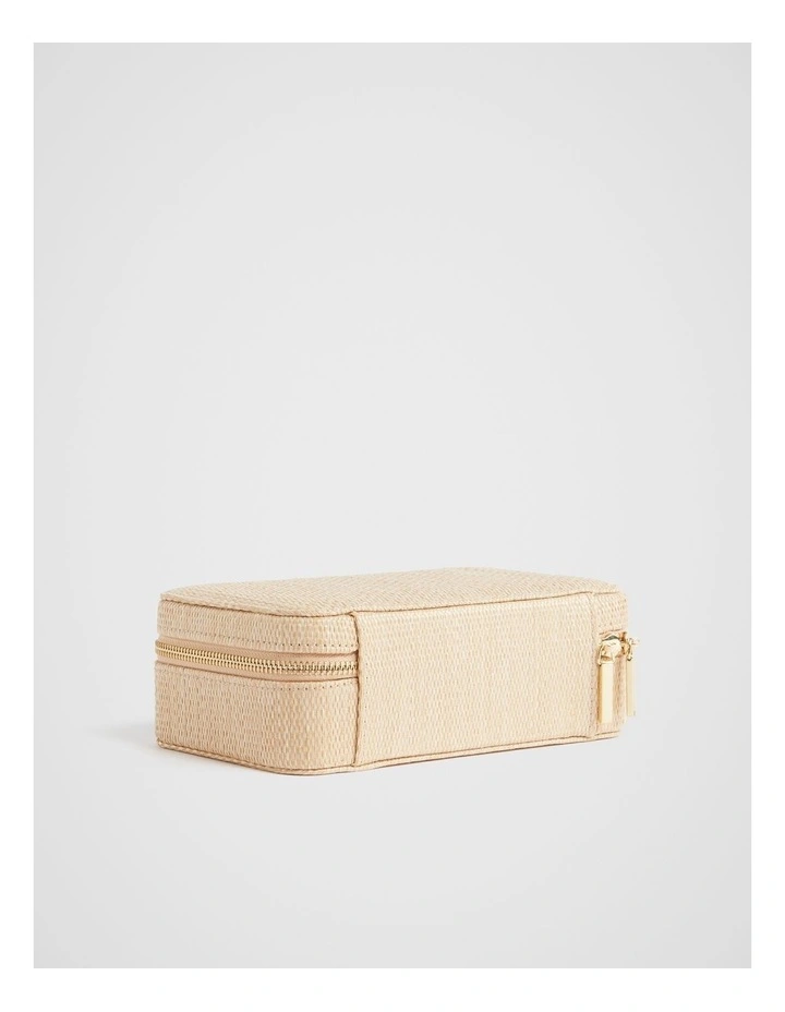 Travel Jewellery Case in Natural image 3