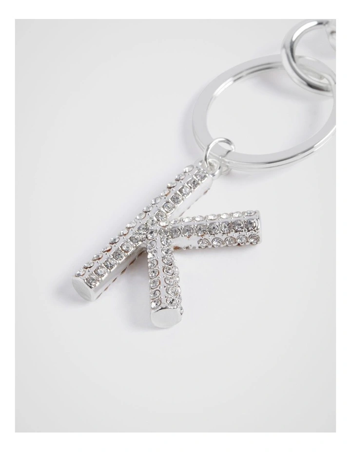 Seed Heritage Initial Keyring in Crystal | MYER