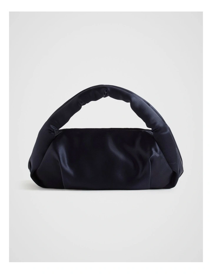 Satin Shoulder Bag in Midnight Sky image 1