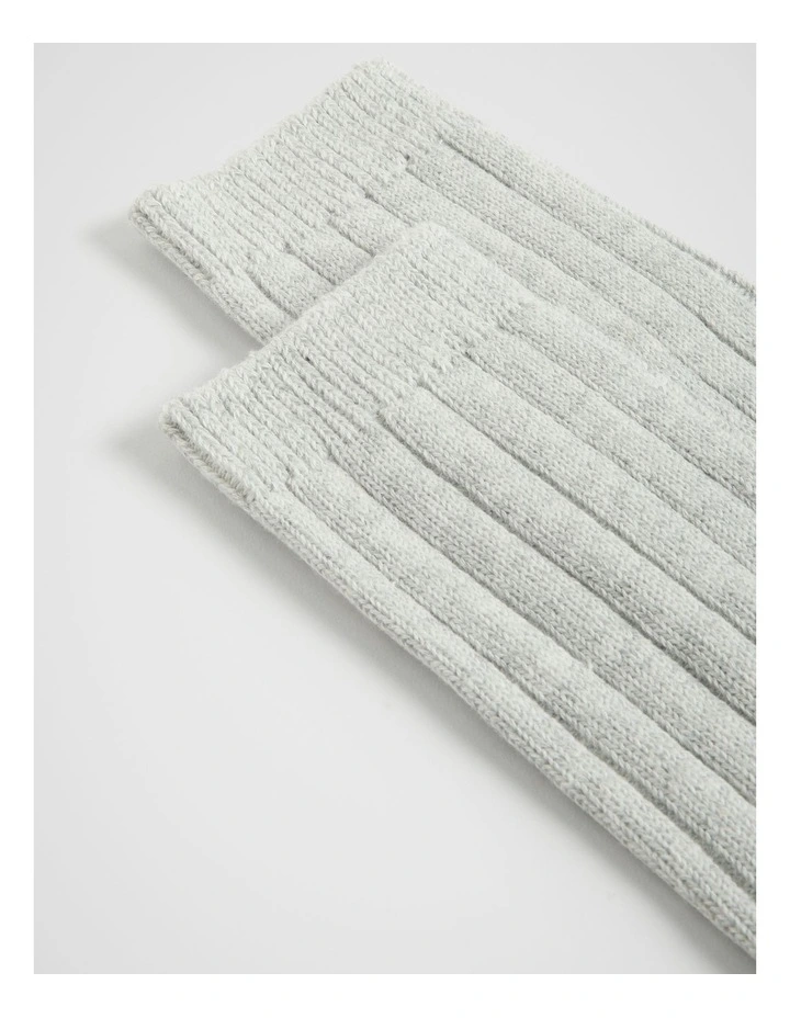 Seed Heritage Marled Boot Sock In Grey Marle MYER