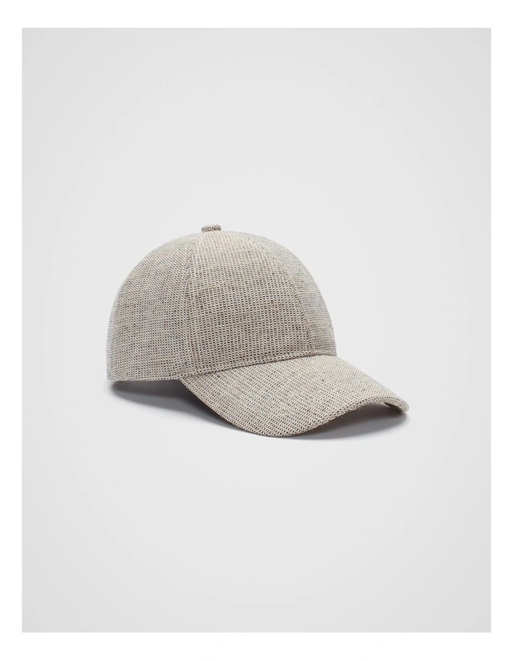 Seed Logo Textured Cap in Midnight Sky image 1