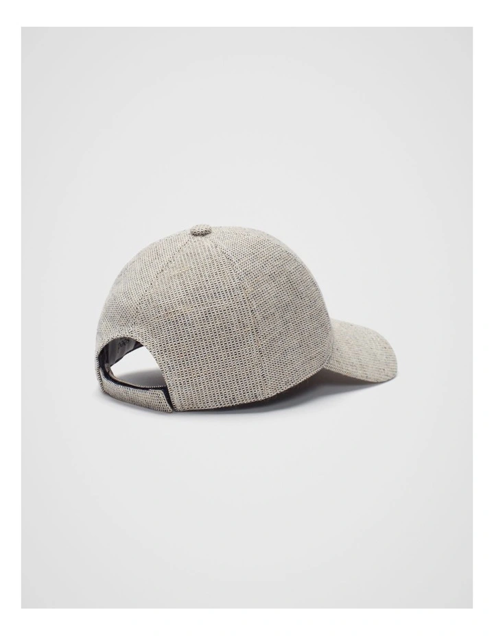 Seed Logo Textured Cap in Midnight Sky image 3