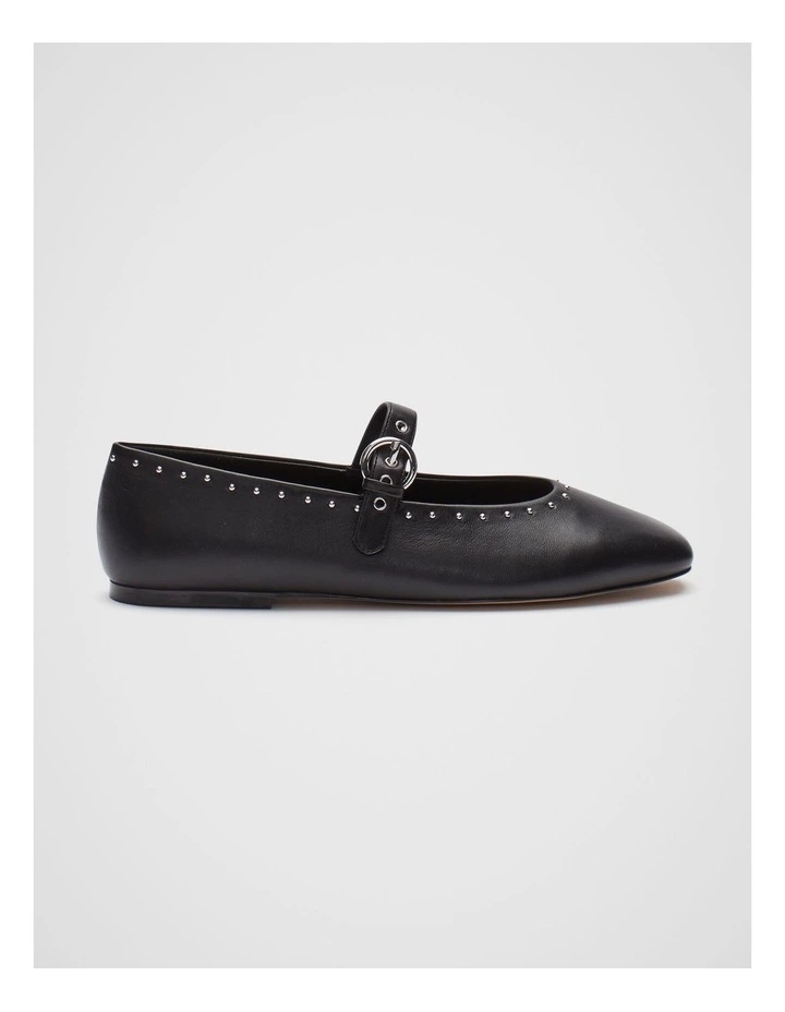 Reagan Flat Ballet in Black image 1